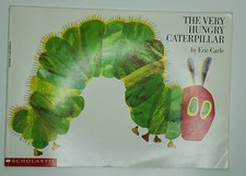 The Very Hungry Caterpillar by Eric Carle Paperback Book Scholastic