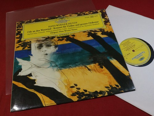 Henze  ODE AN DEN WESTWIND VIOLINKONZERT  Henze - LP DGG 139382 Germany 1969 nm - Bild 1 von 3