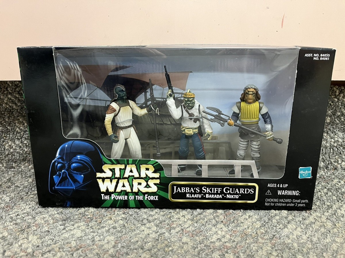 22体セット【STAR WARS THE POWER OF THE FORCE】 HASBRO STAR WARS POWER OF THE FORCE JABBA'S SKIFF GUARDS *FW | eBay