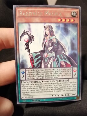 Yugioh Karte Magische Entführerin CORE-IT041 Rare 1. Auflage Ita NM