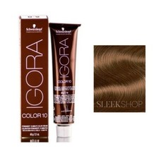 Schwarzkopf Igora Color 10 Permanent Hair Color Creme Dye 6-56 Dark Blonde Aubur