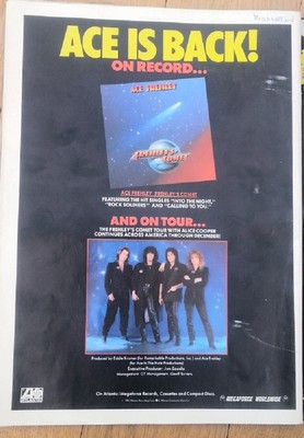 ACE FREHLEYS COMET (KISS) 1987  UK magazine ADVERT/Poster/clipping 11x8 inches