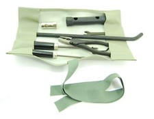 8 Piece Tool Kit With Grey Bag Fits Volkswagen From Mid 50s Through Mid 60s 8 Piece Tool Kit With Grey Bag Fits Volkswagen From Mid 50s Through Mid 60s