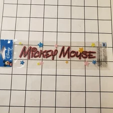 Disney Mickey Mouse Title Embellishments Jolee's Boutique EK SUCCESS Scrapbook