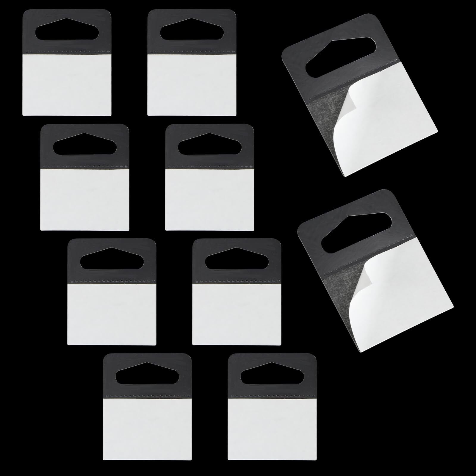 10Pcs Adhesive Picture Hangers Clear Self Adhesive Frame Hanger Hooks