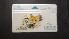 TELECARTE BELGIQUE BELGACOM THEME ANIMAUX RENARD 424B