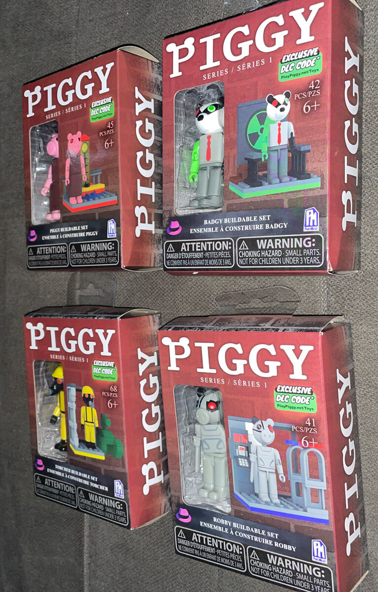 Roblox Piggy Series 1 TORCHER Buildable Set Exclusive DLC Code NEW 68  Pieces