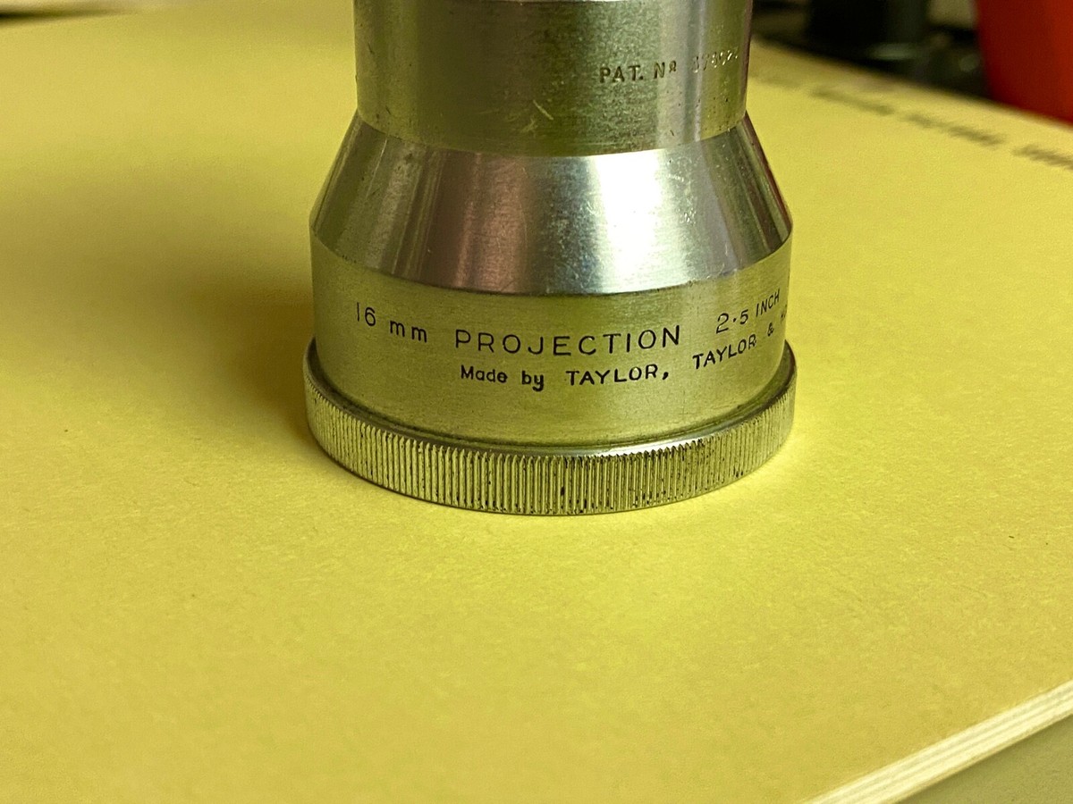 Taylor Hobson Cooke 16mm Projector Lens fl 2.5 