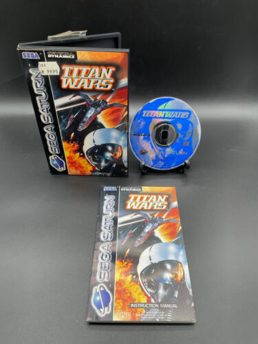 Titan Wars - SEGA Saturn - PAL / EUR - emballage d'origine / boîte - TOP - Photo 1/5
