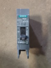 Siemens BQD120 Pojedynczy biegun 20 A Śruba w 277/480V Typ BQD Wyłącznik