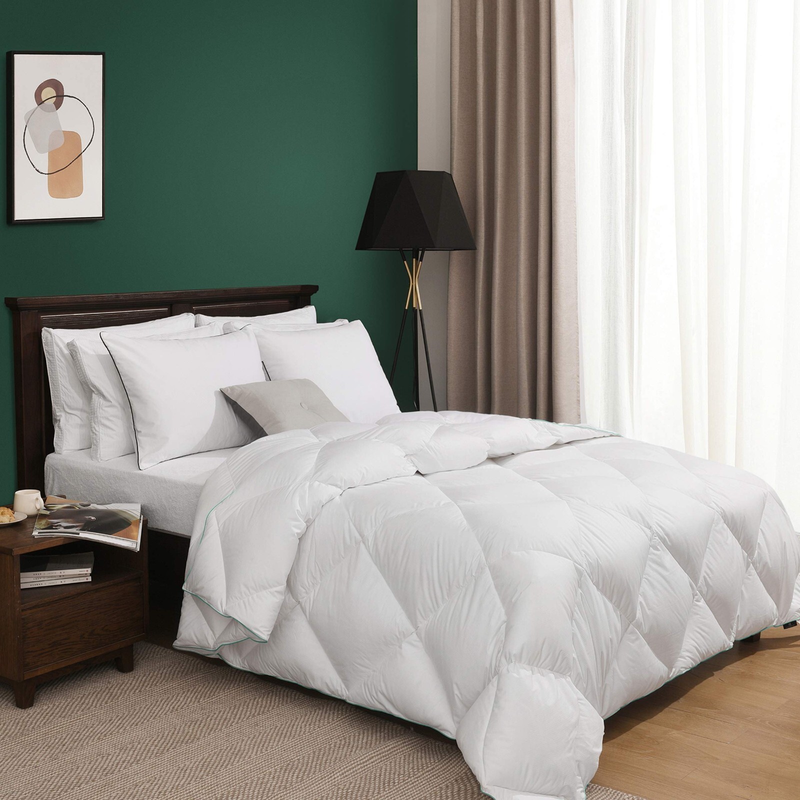 light weight goose down comforter