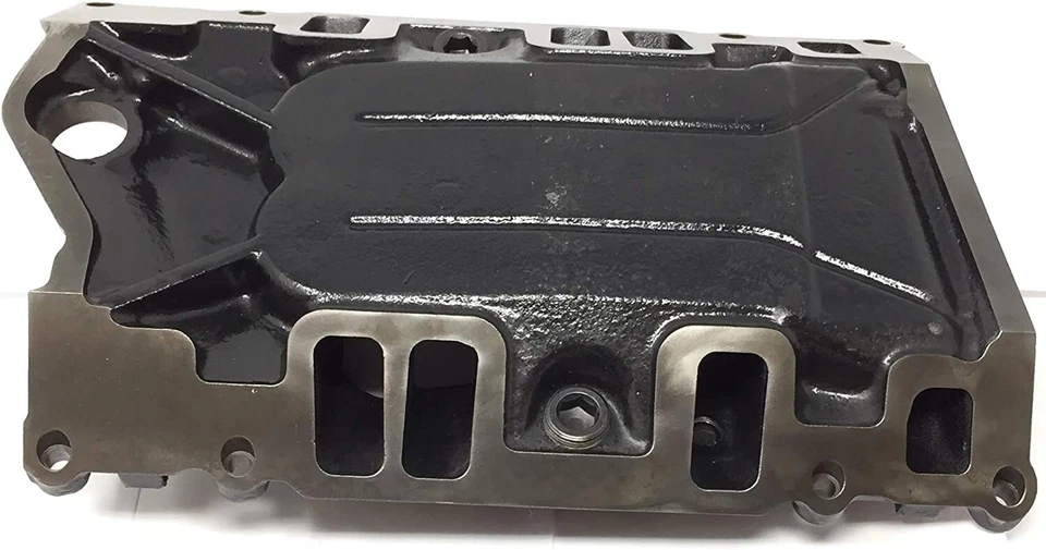 Colector de admisión de hierro fundido 4,3 L 4BBL Vortec 4,3 V6 mercruiser volvo penta marino Foto 3 de 4
