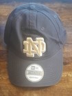 NOTRE DAME FIGHTING IRISH - Grayed Blue -New Era 9TWENTY Hat  - ADJUSTABLE - New