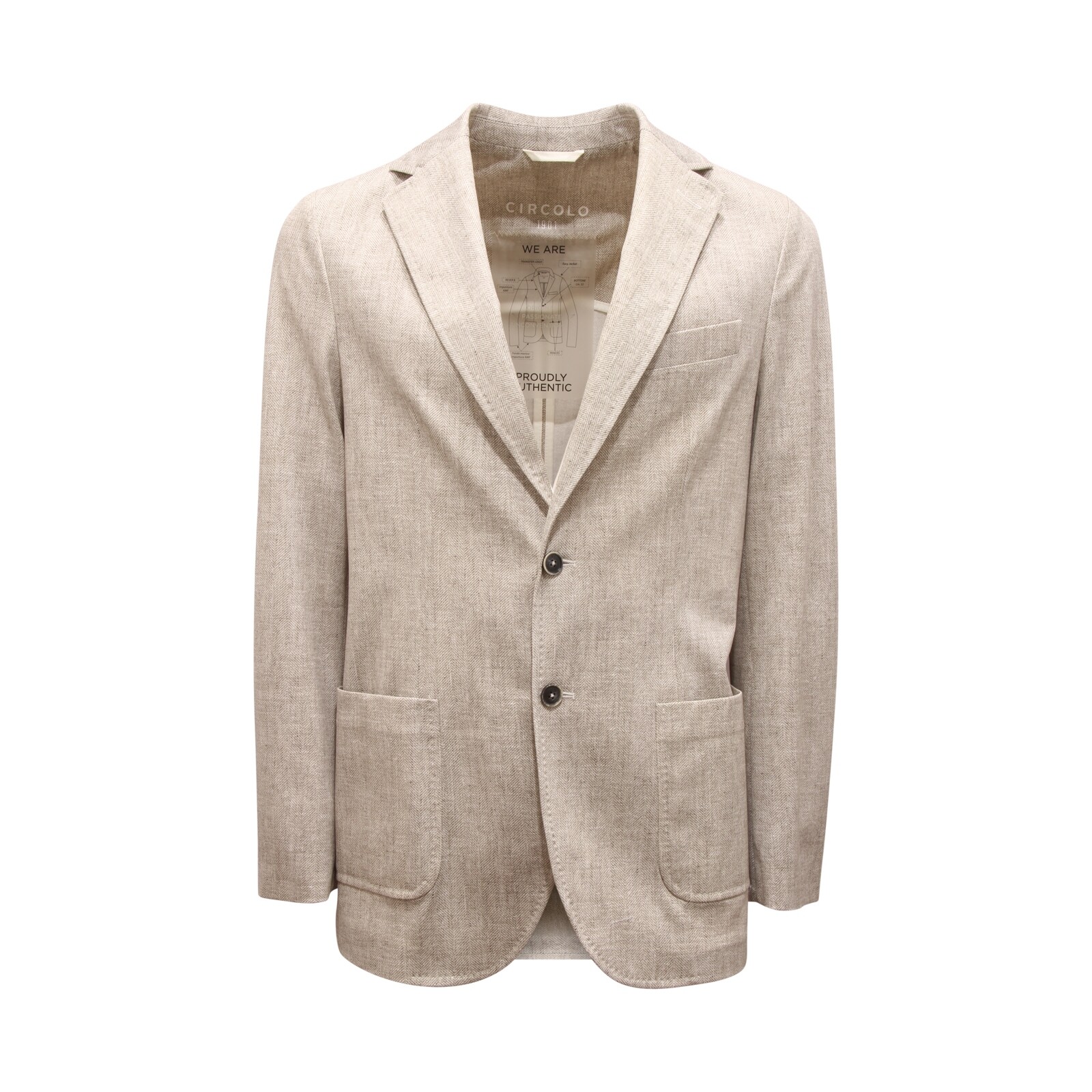 8303AZ МУЖСКАЯ КУРТКА GIACCA PIQUET UOMO CIRCOLO 1901 51390₽