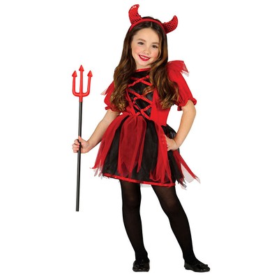 COSTUME DIAVOLETTA BAMBINA | eBay