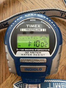 timex triathlon stopwatch