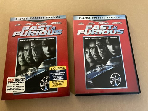 Fast & Furious (DVD, 2009) 2-disc Special Edition with cover - Picture 3 of 6