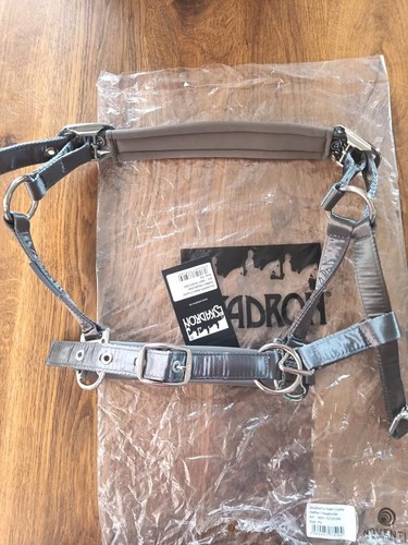 Eskadron Satin Crystal Halfter P2 Shetty grau neu mit Etikett - Bild 3 von 4