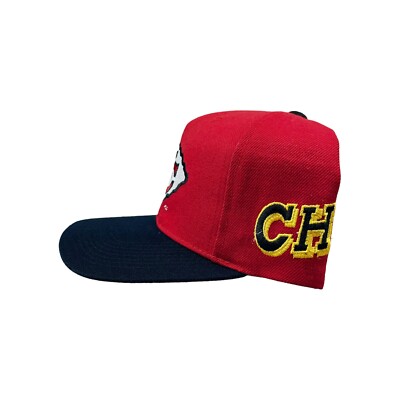 Vtg Rare Kansas City Chiefs Wool Sports Specialties Side Wave