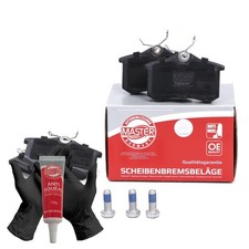 Bremsbeläge hinten + Bremsenfett für VW BORA GOLF, NEW BEETLE; AUDI; SEAT; SKODA