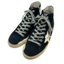 Golden Goose GGDB FRANCY Black Suede EU:36 US:6 Sneakers Shoes