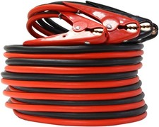 Heavy Duty 1 Gauge 25ft Jumper Cables 800a Booster Kit With Clamps Carry Bag