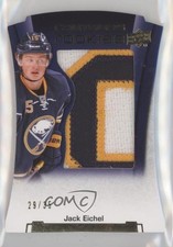2015 Upper Deck Contours No Rookie Jerseys 29/35 Jack Eichel #160 Patch Auto 2d8