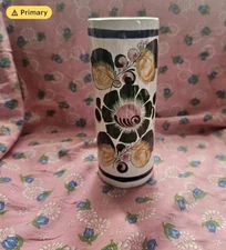 Vintage Mid-Century Tonala Mexican Pottery Vase