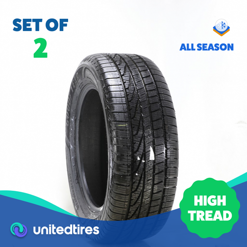 Set of (2) Driven Once 255/55R18 Goodyear Assurance WeatherReady | eBay
