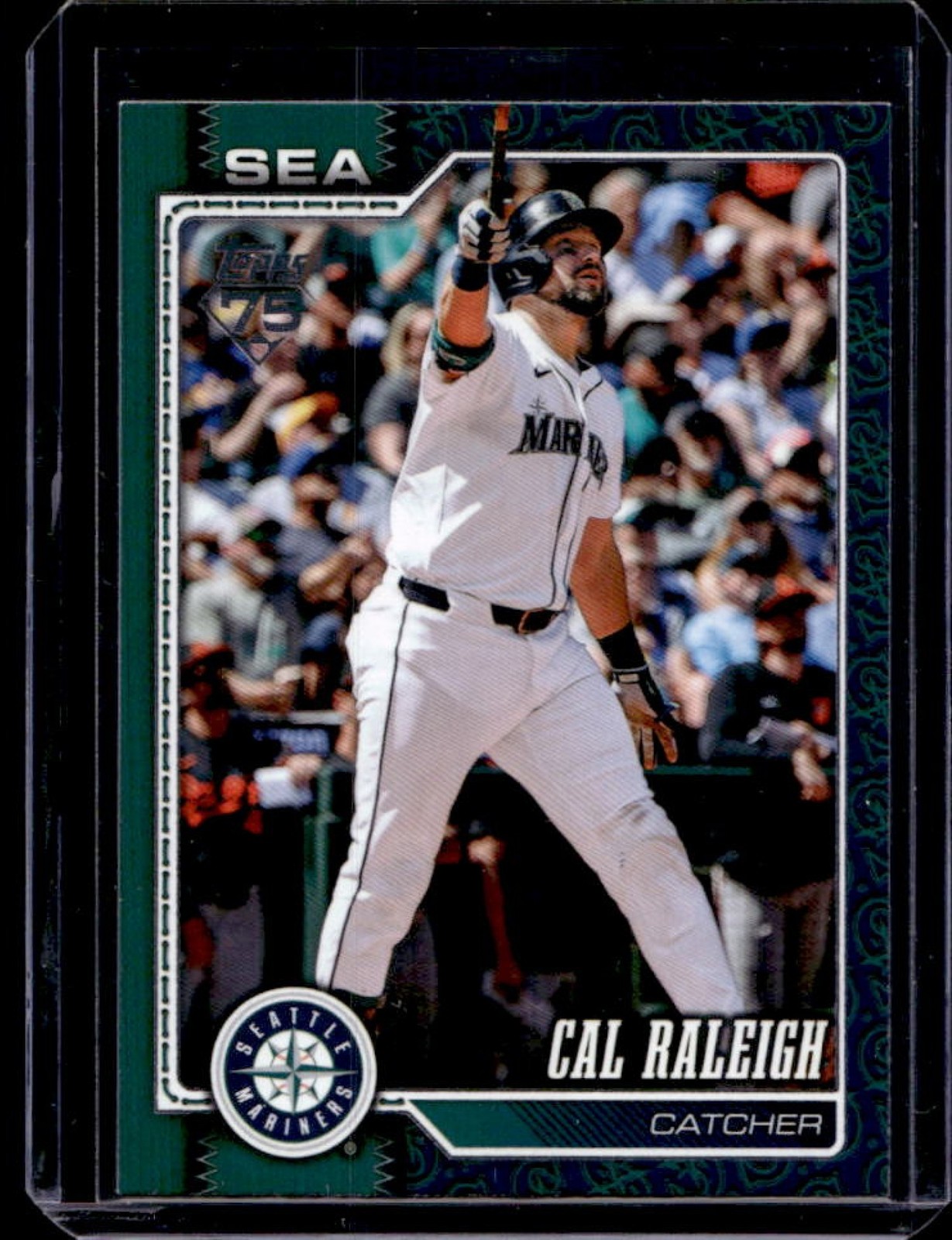 2026 Topps Cal Raleigh Team Color Border Variation SP #140 Mariners