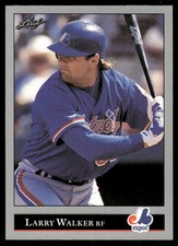 1992 Leaf #201 Larry Walker