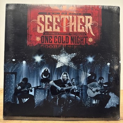 SEETHER One Cold Night Acoustic 2 LP BLUE vinyl record album NEW SEALED RARE