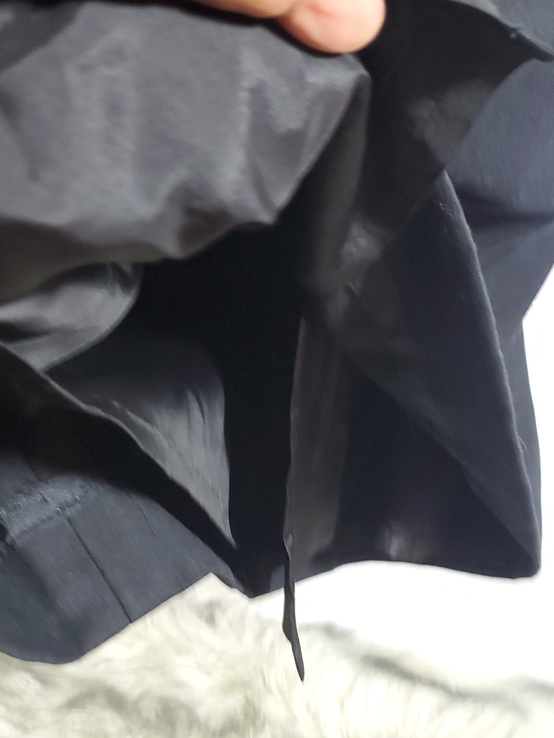 Pendleton Size Large? Black Lined Pockets Wool St… - image 7