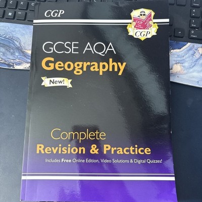 New GCSE 9-1 Geography AQA Complete Revision & Practice (w/ Onli... by CGP Books
