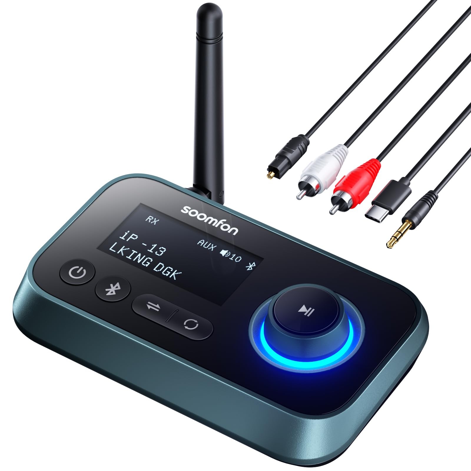 Trasmettitore Bluetooth 5.0 Ottico Toslink RCA - Audio Wireless Hi-Fi