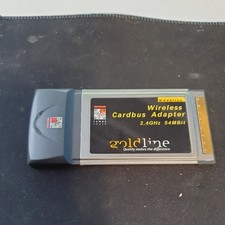 compushack Waveline Wireless CardBus Adapter 2.4GHz 54Mbps XG300CSE00609