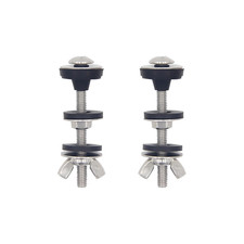 2PCS Universal Toilet Tank to Bowl Bolts Kit - Heavy Duty Toilet Bolts - Waterpr