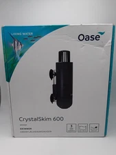 OASE Indoor Aquatics CrystalSkim 600 Skimmer Up To 160 Gallons **Box Damaged**