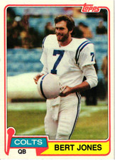 1981 Topps - Bert Jones #525
