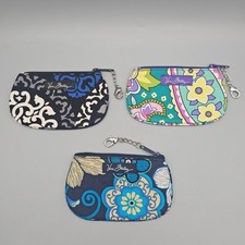 Vera Bradley Zip ID Card Case w/ Window - Choose Your Pattern