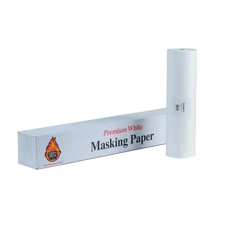 High Teck Products White Guard MP600W-18 Premium Masking Paper, 18 in W x 750 ft