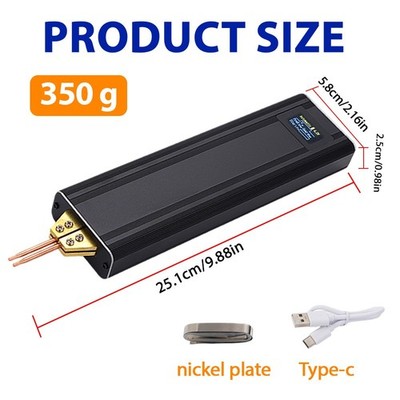 Battery Spot Welder Mini Handheld Spot Welding Machine For Battery Pack Assembly