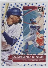 2022 Panini Donruss Diamond Kings Independence Day Mookie Betts #27 1i72