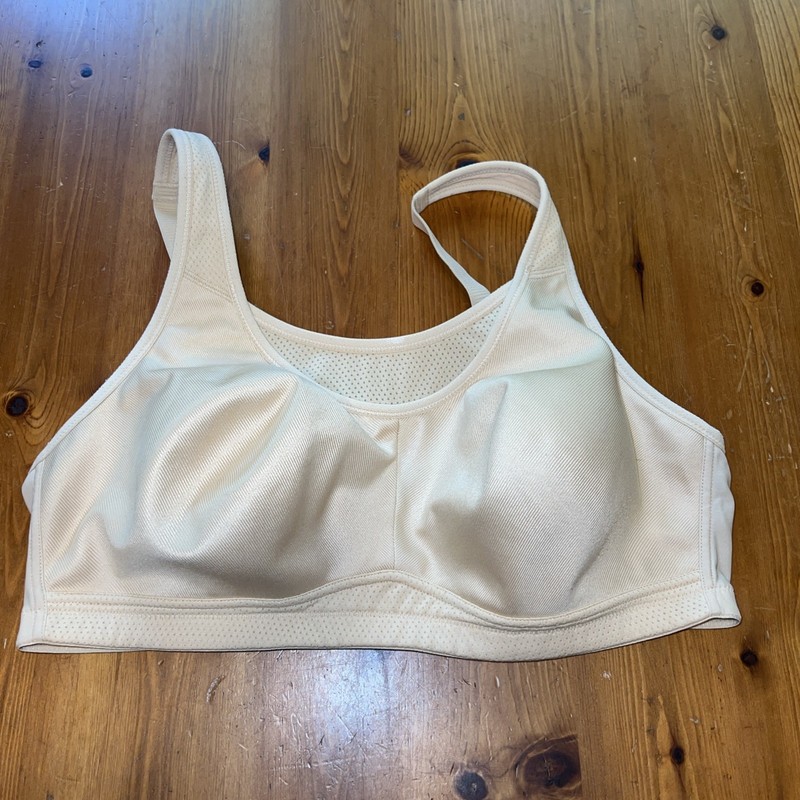Playex 18 Hour Beige Wirefree Ladies Bra Size 38 DD / E