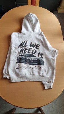 Hoodie Herren mit Kapuze XL ''ALL WE NEED IS...'' VERSANDRABATT!