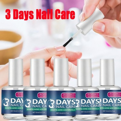 Hydrating Nail Care Oil Keratin Amino Acid 3 Days Repair Hangnails Cracked Nails