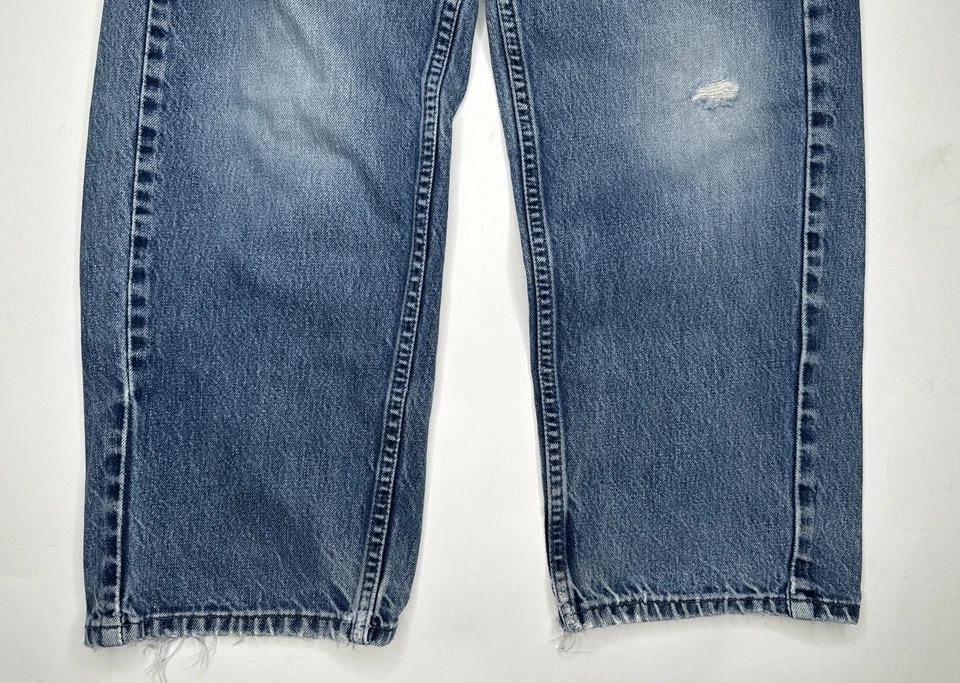 Jeans Denim Vintage Levi’s Silvertab Sueltos Años 90’s Patín Raro Juvenil 10 (25 x 23) Foto 2 de 4