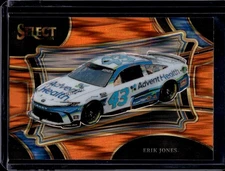 2024 Select NASCAR Racing Pit Road Tier #196 Erik Jones Orange Flash Prizm