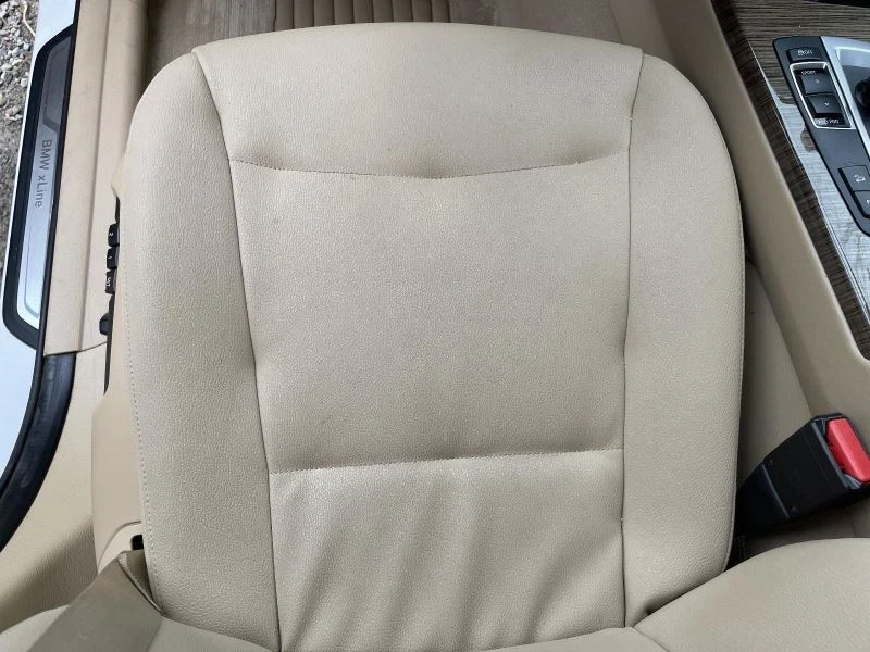 BMW X3 2011-2017 lado del conductor izquierdo asiento delantero memoria flexión arena Foto 2 de 4