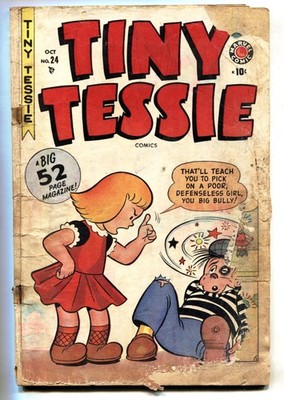 TINY TESSIE #24--Rare COMIC BOOk--TITLE CHANGE FROM TESSIE THE TYPIST
